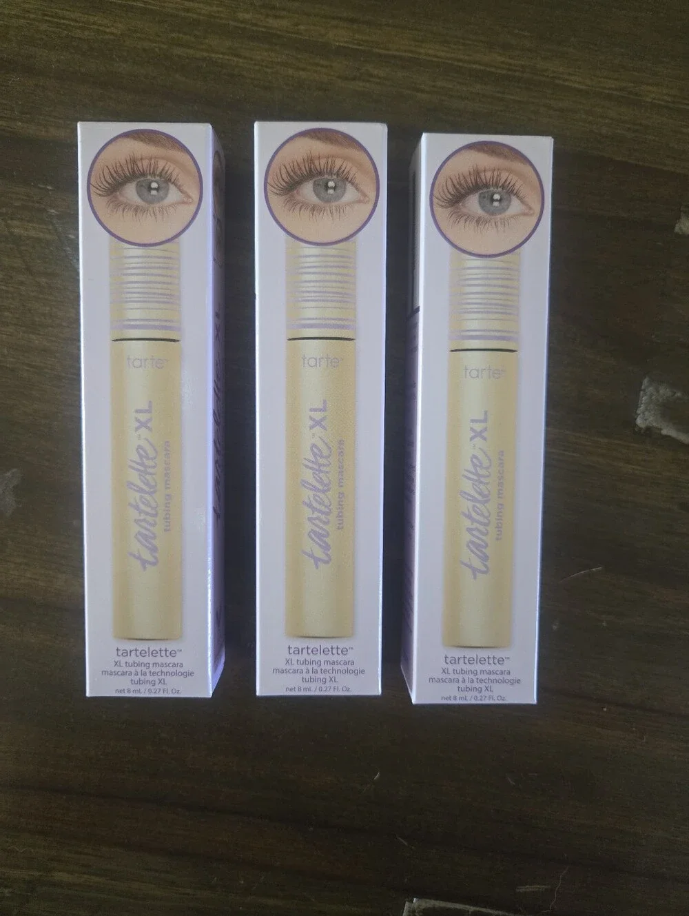 3 Tubes Tarte tartelette XL Tubing Mascara